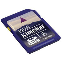 Kingston 16 GB SDHC Class 4 Card (SD4/16GBER) Kingston 16 GB SDHC Class 4 Card (SD4/16GBER)